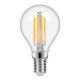 LED 12-24V DC  2,2W E14 FILAMENT GÖMB  VIL. 