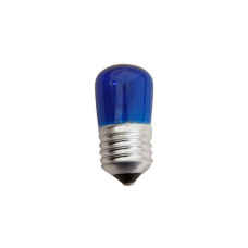 SZÍNES HENGERES 230V 3-5W E27 KÉK OS-ME