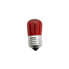 SZÍNES HENGERES 230V 3-5W E27 PIROS OS-ME