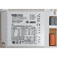ELEKTRONIKUS ELŐTÉT ELXc 242.837 2x24-26-32-40-42W 2x18-24-36W 2G11KOMPAKT  VOSSLOH SCHWABE