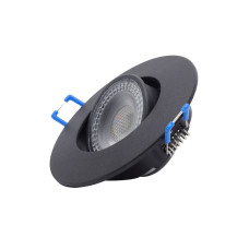 LED SPOT BILLENTHETŐ FEKETE  5W 230V 3000K  IP20   GE/TUNGSRAM