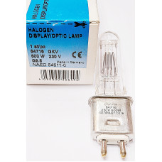 230V 600W G9.5 GKV 64716 OSRAM 230V 600W G9.5 GKV 64716 OSRAM
