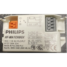 ELEKTRONIKUS ELŐTÉT HF MATCHBOX RED 118 SH 1X18W PHILIPS ELEKTRONIKUS ELŐTÉT HF MATCHBOX RED 118 SH 1X18W PHILIPS