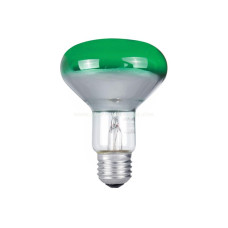 DISCOLUX 230V 60W E27 R80 ZÖLD TUNGSRAM/GE